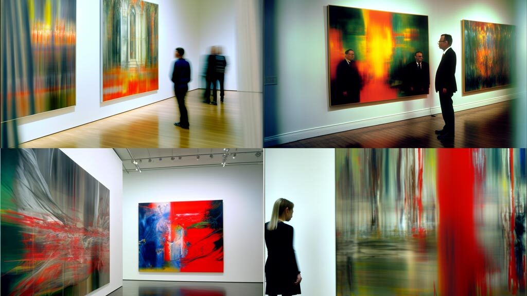 moderne abstrakte malerei galerie