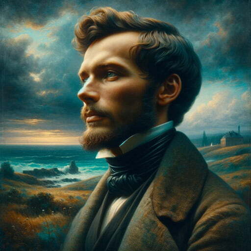 caspar david friedrich porträt modern