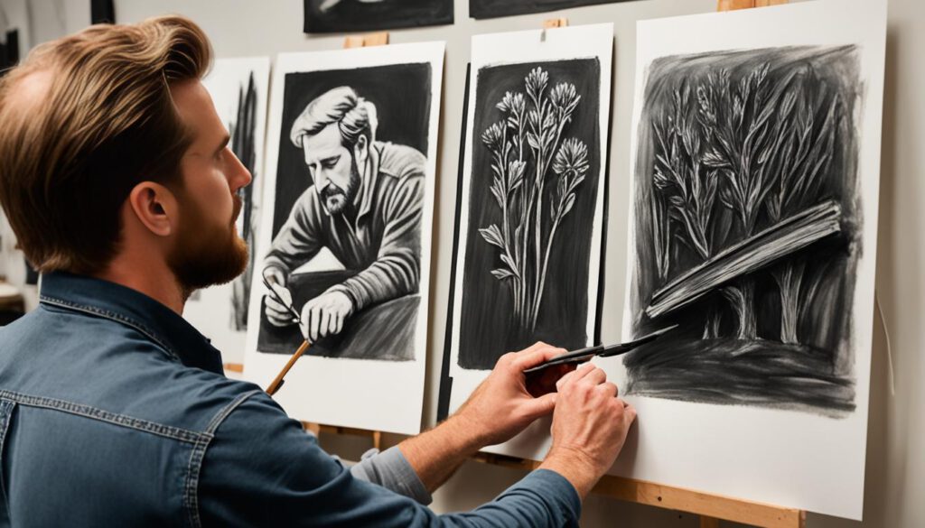 Alles über Kohlezeichnung