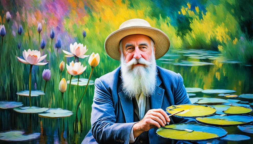 Claude Monet Porträt
