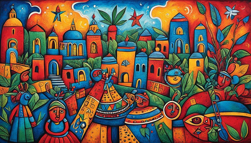 Einflüsse auf die haitianische Kunst Einflüsse auf die haitianische Kunst