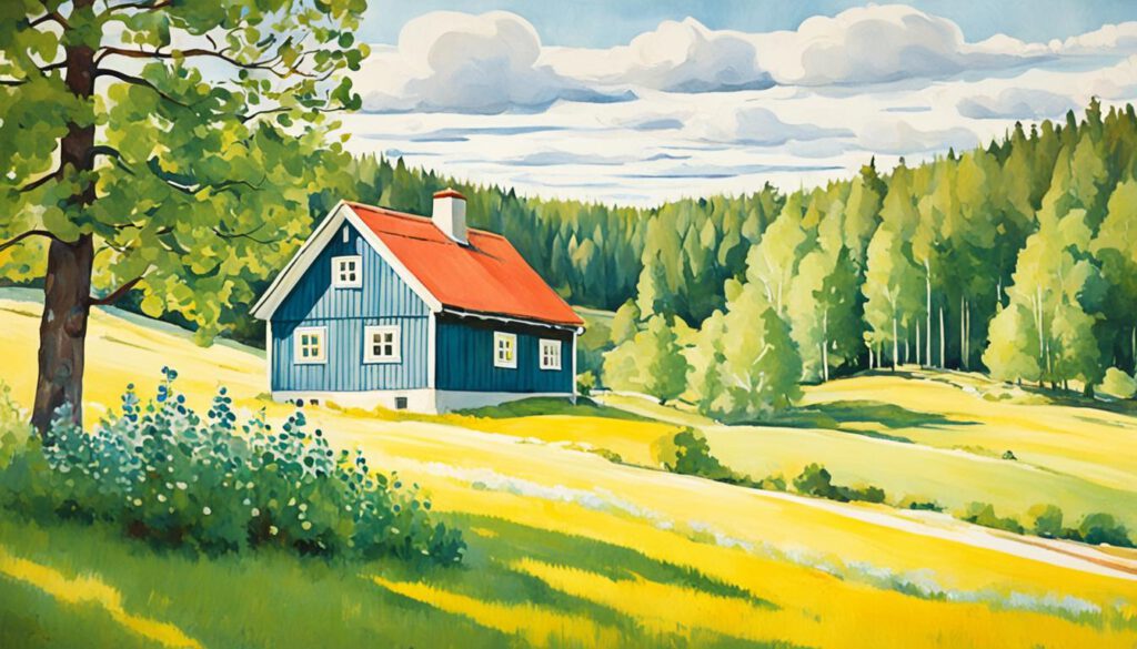 Gemälde in Schweden Gemälde in Schweden