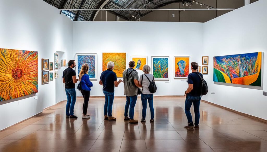 Kunstausstellung in Paraguay