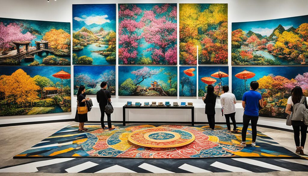 Kunstausstellung in Vietnam Kunstausstellung in Vietnam