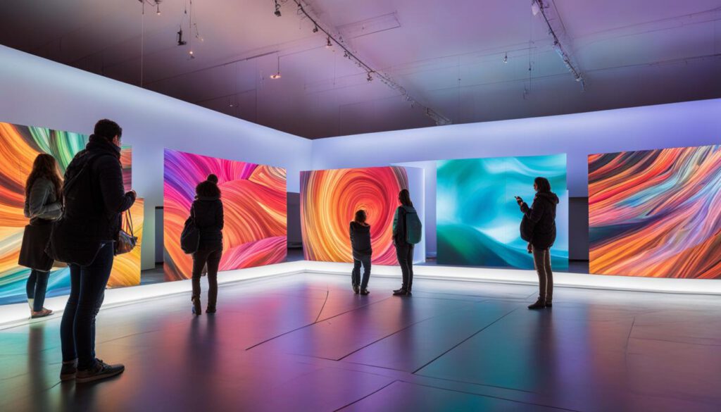 interaktive Kunstinstallationen