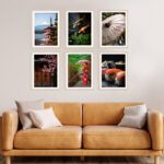 Japan Poster Set ohne Bilderrahmen - DIN A4 oder 30x40 cm Wanddekoration für Zuhause und Büro – Bild 2