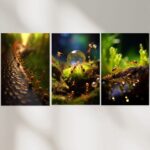 Ameisen Fotografie Bilder Poster Set Nahaufnahme Naturbilder für Tierfeunde