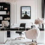 Der Wanderer über dem Nebelmeer Caspar David Friedrich mit Schattenfugenrahmen – Bild 3