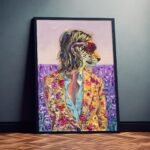 Die Verschmelzung Poster Bild zum Einrahmen Wandkunst für Wohnzimmer, Schlafzimmer, Büro