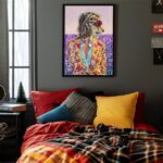 Die Verschmelzung Poster Bild zum Einrahmen Wandkunst für Wohnzimmer, Schlafzimmer, Büro – Bild 2