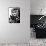 Lustige Katze Sprüchebilder «Why Cats Have 7 Lives» Poster Wandbild – Bild 2