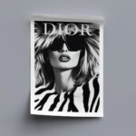 Fashion Mode 6er Set Bilder Deko Wandbilder Premium Poster Wanddekoration ohne Rahmen – Bild 7