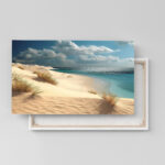 Dünenlandschaft am Strand als Poster, Leinwandbild oder Bild mit Rahmen – Bild 3