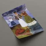 F. Kahlo 6 Bilder - Premium Poster Set Wanddekoration für Wohnzimmer – Bild 5