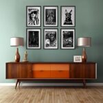 Fashion Mode 6er Set Bilder Deko Wandbilder Premium Poster Wanddekoration ohne Rahmen – Bild 10