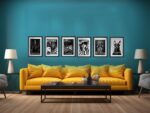 Fashion Mode 6er Set Bilder Deko Wandbilder Premium Poster Wanddekoration ohne Rahmen – Bild 9
