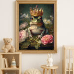 Frosch Krone02 Kinderzimmer
