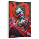 Psycho Joker - Leinwandbild Wanddekoration