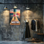 Motivationsbild «IF YOU CAN’T FIND A WAY...» Poster Wandbild – Bild 3