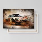 Porsche 911 Auto Poster, Leinwandbild oder Bild mit Rahmen – Bild 5
