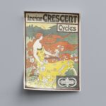 Vintage Fahrrad Poster American Crescent Cycles 1899 Retro Werbung – Bild 2