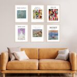 Berühmte Maler Poster Set ohne Bilderrahmen - DIN A4 oder 30x40 cm Wanddekoration für Zuhause und Büro – Bild 3