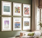 Berühmte Maler Poster Set ohne Bilderrahmen - DIN A4 oder 30x40 cm Wanddekoration für Zuhause und Büro – Bild 2