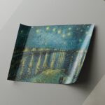 Vicente van Gogh 6 Bilder - Premium Poster Set Wanddekoration für Wohnzimmer – Bild 8