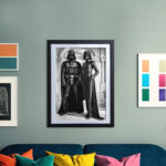 Mr. & Mrs. Darth Vader Poster Bild zum Einrahmen Exklusive Wandkunst für Wohnzimmer, Schlafzimmer – Bild 4