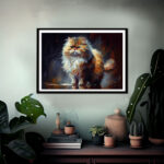 Persische Katze Leinwandbild – Bild 3