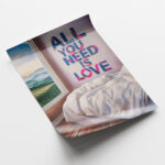 All you need is love Poster Wandkunst für Wohnzimmer, Schlafzimmer, Büro – Bild 4