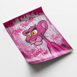 Rosa Panther Comic Pop Art Poster für Wohnzimmer, Schlafzimmer, Büro – Bild 4