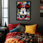 I LOVE YOU Grafik Poster zum Einrahmen für Wohnzimmer, Schlafzimmer, Büro – Bild 3