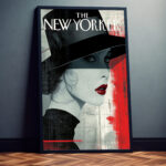 New Yorker Cover Beauty Kunstdruck Fotoposter Wanddekoration Wandbild