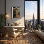 New Yorker Höhepunkt! Kunstdruck Fotoposter Wanddekoration Wandbild – Bild 2
