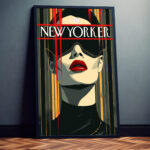 New Yorker Dekadenter Blick Kunstdruck Fotoposter Wanddekoration Wandbild