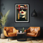 New Yorker Dekadenter Blick Kunstdruck Fotoposter Wanddekoration Wandbild – Bild 2
