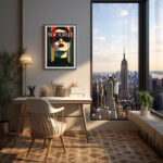 New Yorker Dekadenter Blick Kunstdruck Fotoposter Wanddekoration Wandbild – Bild 3