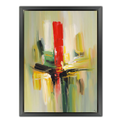 im zentrum der energie abstraktes leinwandbild wohnzimmer schlafzimmer wanddeko büro