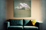 träume des himmels leinwandbild wohnzimmer schlafzimmer wanddeko büro