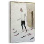 verlorene seelen abstraktes leinwandbild wohnzimmer schlafzimmer wanddeko büro