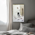 verlorene seelen abstraktes leinwandbild wohnzimmer schlafzimmer wanddeko büro