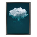 abstraktes bild schwarzer kopf leinwandbilder fotoposter kunstdruck schwarz rot (kopie)