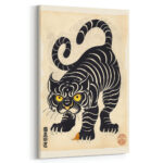 schatten des dschungels leinwandbild wohnzimmer schlafzimmer wanddeko büro