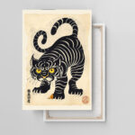 schatten des dschungels leinwandbild wohnzimmer schlafzimmer wanddeko büro