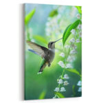 zarte begegnung leinwandbild wohnzimmer schlafzimmer wanddeko büro