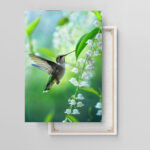 zarte begegnung leinwandbild wohnzimmer schlafzimmer wanddeko büro