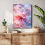 traumhafte blütenpracht leinwandbild wohnzimmer schlafzimmer wanddeko büro
