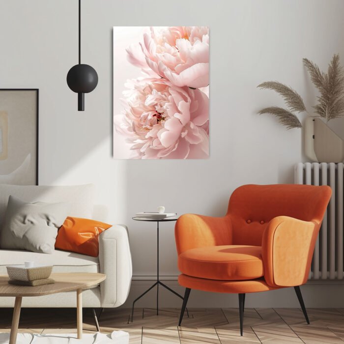 rosa traum leinwandbild wohnzimmer schlafzimmer wanddeko büro