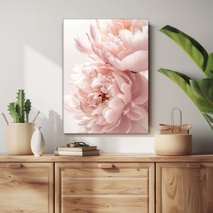 rosa traum leinwandbild wohnzimmer schlafzimmer wanddeko büro